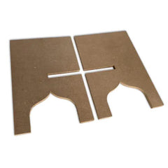 Plain Unfinished MDF Rehal For Art and Craft Decopage painting