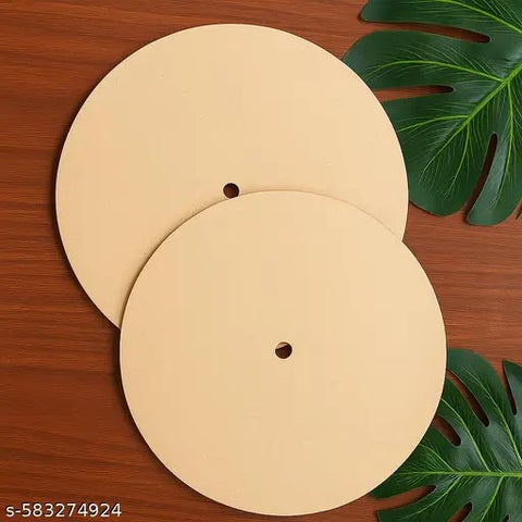 Unfinished MDF Clock Base for Art and Craft Resin Art Painting Thickness 6.5mm