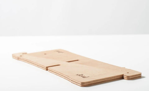 Simple Wooden Macbook and Slim Laptop Stand For DIy Art and Craft, Deco Page, Also Use Without Color