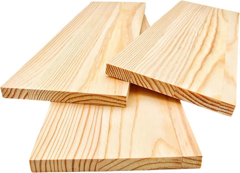 Rectangle Wood Boards Unfinished Wood Blocks for Crafting, 11.8x3.9x0.4in Blank Whittling Wooden Blocks for Wood Carving,Painting & Burning