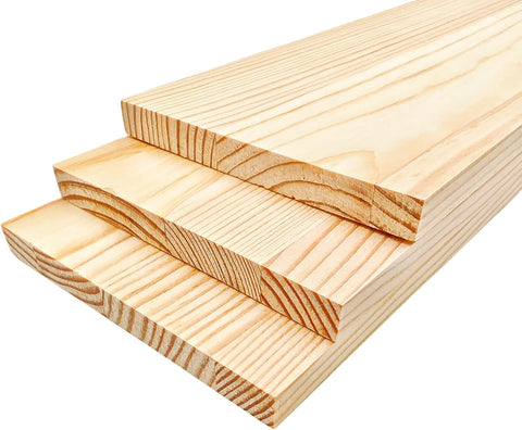 Rectangle Wood Boards Unfinished Wood Blocks for Crafting, 11.8x3.9x0.4in Blank Whittling Wooden Blocks for Wood Carving,Painting & Burning