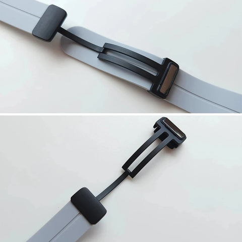 20mm Magnetic Silicone Strap – Soft, Adjustable & Durable Watch Band for Daily Wear & Sports