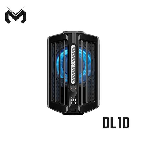 MEMO DL10 Phone Radiator Phone Cooling Fan Case Cold Wind Handle Fan for PUBG With Battery Option