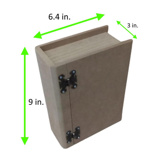 MDF Box for Art and Craft | 10x7x2.8 inch 10mm Thickness