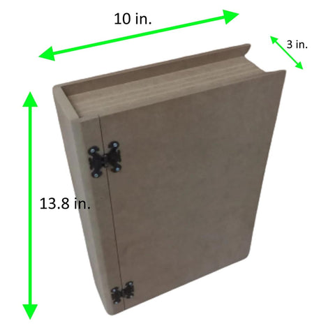MDF Box for Art and Craft | 10x7x2.8 inch 10mm Thickness