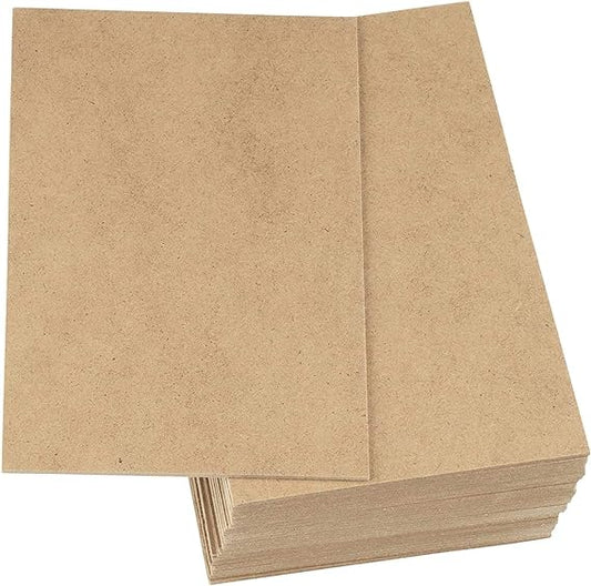 4Pcs Plain DIY MDF Board for Craft