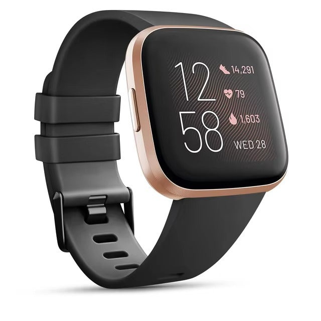 Replacement Strap Soft TPU Watch Band for Fitbit Versa 1/2, Versa Lite, and Versa SE