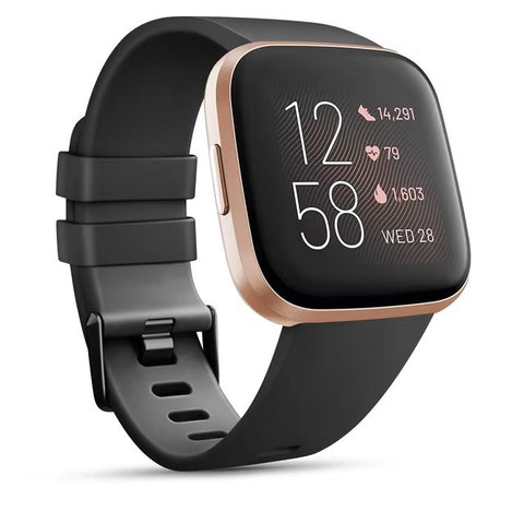Replacement Strap Soft TPU Watch Band for Fitbit Versa 1/2, Versa Lite, and Versa SE