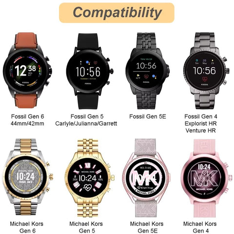 Replacement USB Charging Dock Charger for Michael Kors Runway, Diesel 2018, Fossil Gen 4, and Emporio Armani 2018 Smartwatches