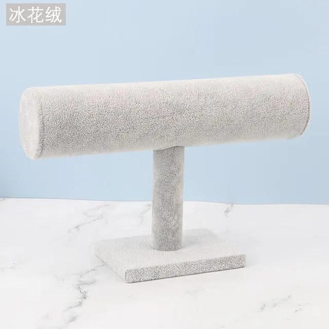 T-Bar Bangle, Bracelet, and Watch Stand Display Solution Designed for Elegant Presentation.