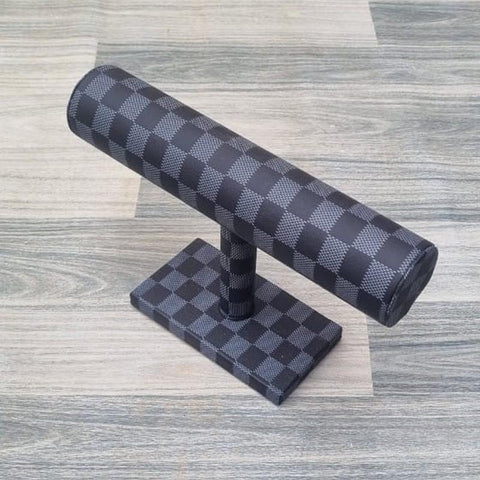 T-Bar Bangle, Bracelet, and Watch Stand Display Solution Designed for Elegant Presentation.