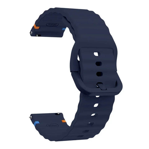 22mm Premium Stitched Silicone Watch Band For Zero Luna Revolt Mibro Lite 3 Huawei GT 4 5 Samsung Galaxy Watch 46mm and all other 22mm compatible watches