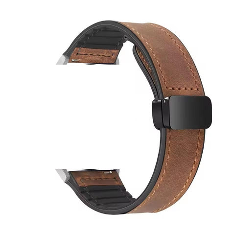 22mm Leather Silicone Watch Band For Zero Luna Revolt Mibro Lite 3 Huawei GT 4 5 Samsung Galaxy Watch 46mm and all other 22mm compatible watches