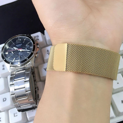 20mm Premium Magnetic Strap Compatible with Gear Sport, Galaxy Watch 4, Watch 4 Classic, Active Series, Galaxy Watch 3 (41mm), Amazfit GTS Series, and GTR 42mm Smartwatches.