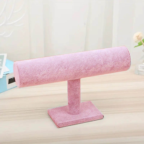 T-Bar Bangle, Bracelet, and Watch Stand Display Solution Designed for Elegant Presentation.