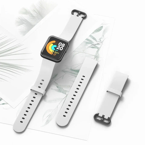 Replacement Silicone Strap Xiaomi Mi Watch Lite and Redmi Watch 2 Lite Comfortable and Durable Wristband for Your Smartwatch.