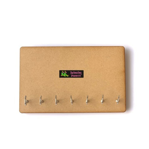 MDF Key Holder For Painting Art and Craft
