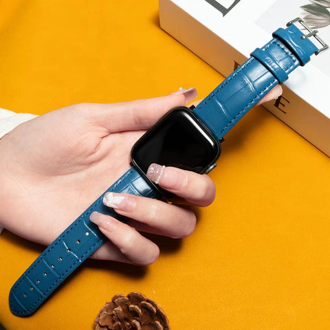 Leather Watch Band For Apple Watch