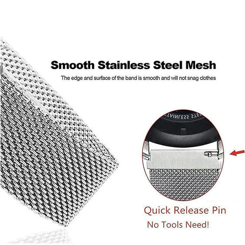 20mm Premium Magnetic Strap Compatible with Gear Sport, Galaxy Watch 4, Watch 4 Classic, Active Series, Galaxy Watch 3 (41mm), Amazfit GTS Series, and GTR 42mm Smartwatches.