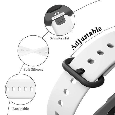Replacement Silicone Strap Xiaomi Mi Watch Lite and Redmi Watch 2 Lite Comfortable and Durable Wristband for Your Smartwatch.
