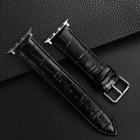 Leather Watch Band For Apple Watch