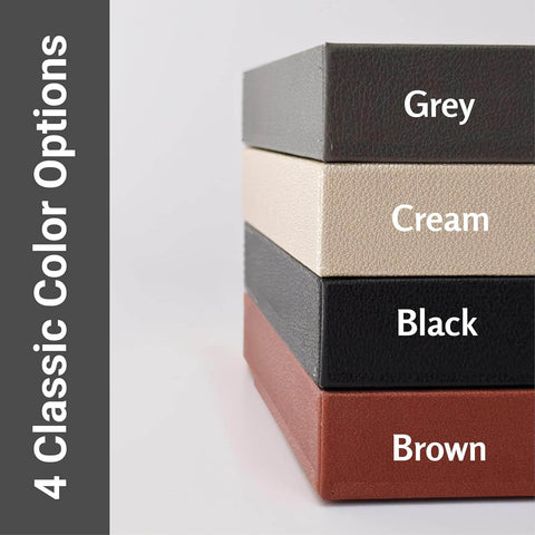 Jewellery Display Tray Valet Tray for Men & Women – Leather Tray Organizer | Bedside, Nightstand, Office Desk Organizer Tray