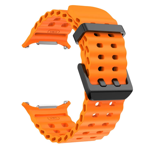 Marine Band For JS7 ULTRA Samsung Galaxy Watch Ultra 47mm Sports Silicone Strap Bracelet For GalaxyWatch Ultra Watchband Accessories