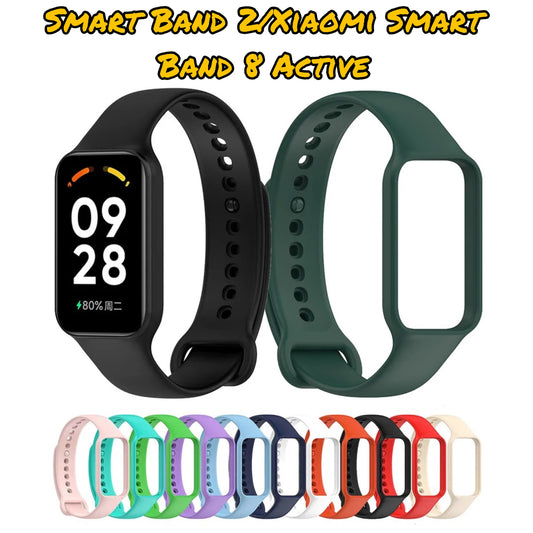Replacement Silicone Wristband for Redmi Smart Band 2/Xiaomi Smart Band 8