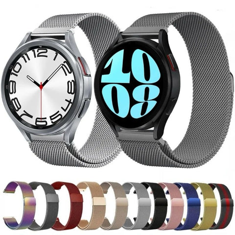 20mm Premium Magnetic Strap Compatible with Gear Sport, Galaxy Watch 4, Watch 4 Classic, Active Series, Galaxy Watch 3 (41mm), Amazfit GTS Series, and GTR 42mm Smartwatches.