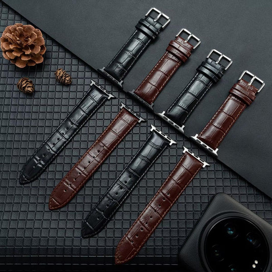 Leather Watch Band For Apple Watch