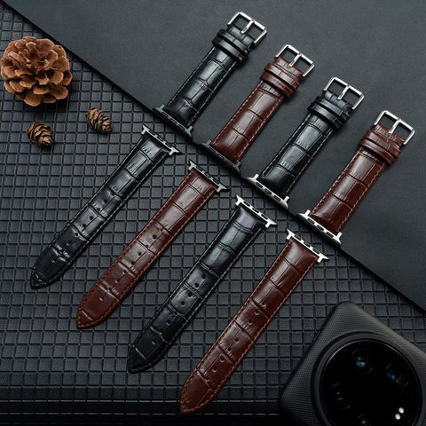 Leather Watch Band For Apple Watch