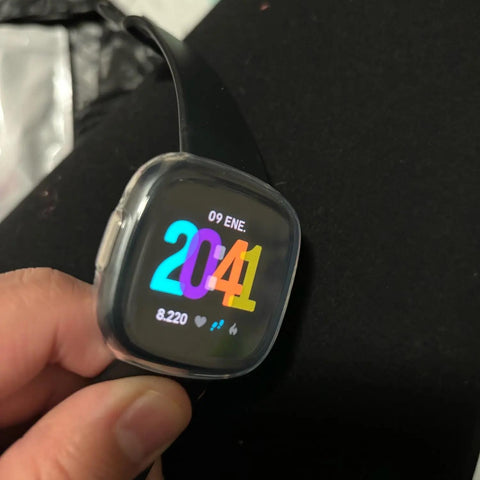 Soft Silicone Full-Screen and Body Protector for Fitbit Versa 4 and Fitbit Sense 2