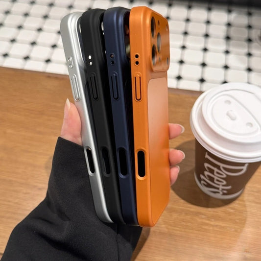 Luxury AG Glass Converter Case for iPhone 11 Pro Max / 12 Pro / 12 Pro Max / 13 Pro /13 Pro Max / 14 Pro / 14 Pro Max / 15 Pro / 15 Pro Max / 16 Pro / 16 Pro Max / 17 Pro / 17 Pro Max Convert Case