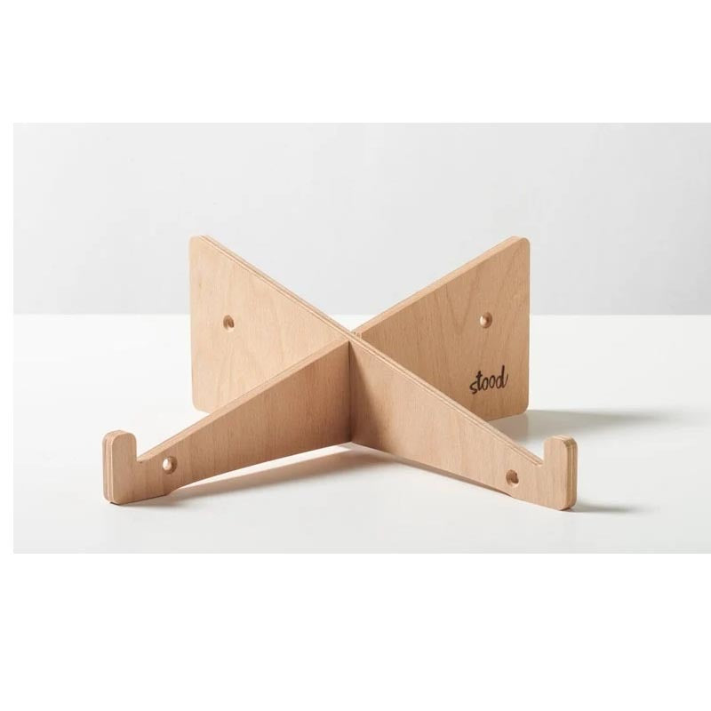Simple Wooden Laptop Stand – Ergonomic MacBook Stand for Desk & Office