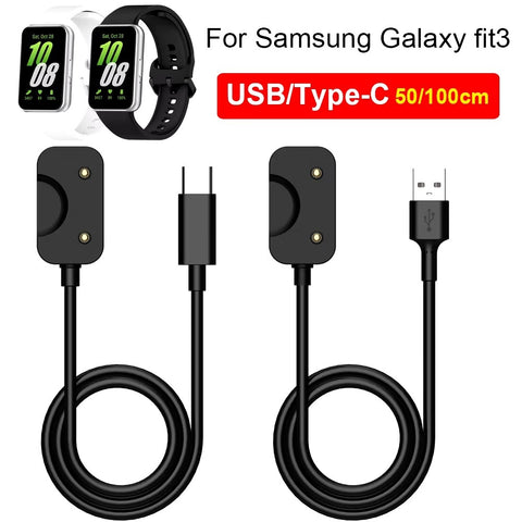 Replacment USB Type-A Charging Dock for Samsung Galaxy Fit 3 R390 Fast Charger Adapter Cable for Galaxy Fit3