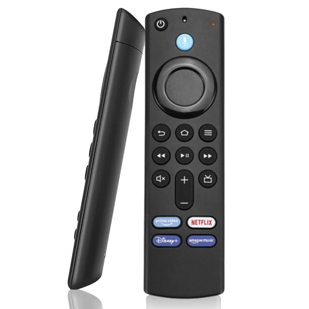 Replacement Voice Remote Control for Fire TV Stick 4K / MAX / Lite / Cube – Alexa Enabled, 3rd Gen Compatible